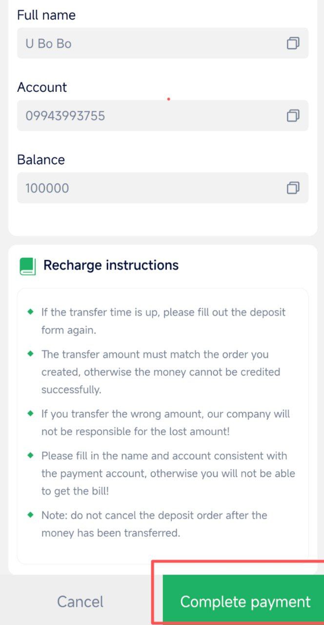 777 BigWin Deposit Step 6